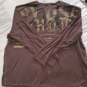 BROWN LONG SLEEVE ARIZONA JEANS CO.